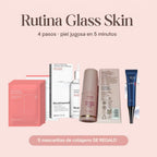 Rutina Glass Skin: Multi Balm, sérum, contorno de ojos y 5 mascarillas de colágeno de regalo