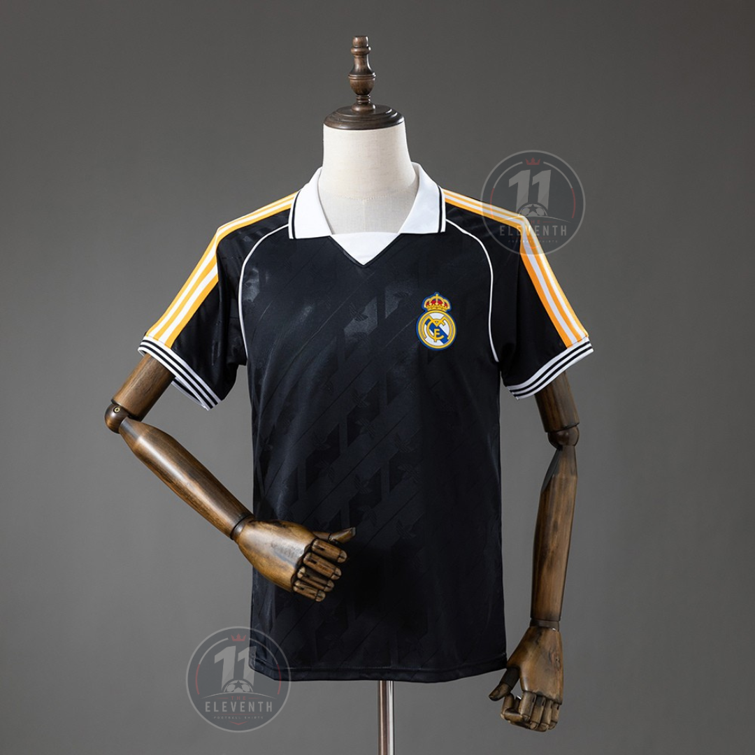 Camiseta Madrid Retro - Negra