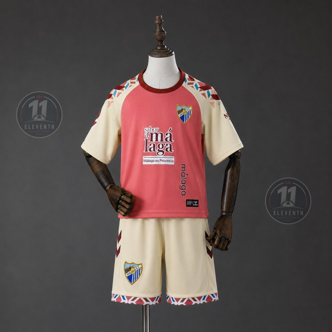 Málaga - Conjunto niño 2a equipación 26/27