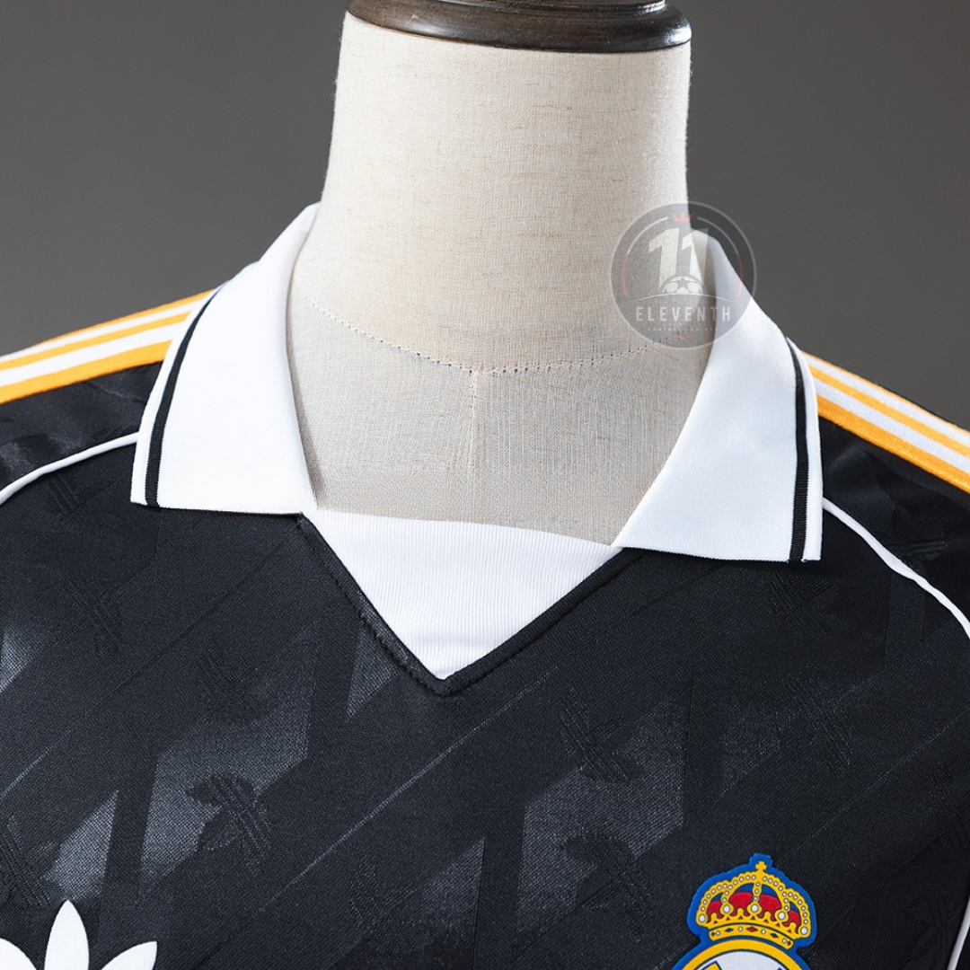 Camiseta Madrid Retro - Negra - foto 3
