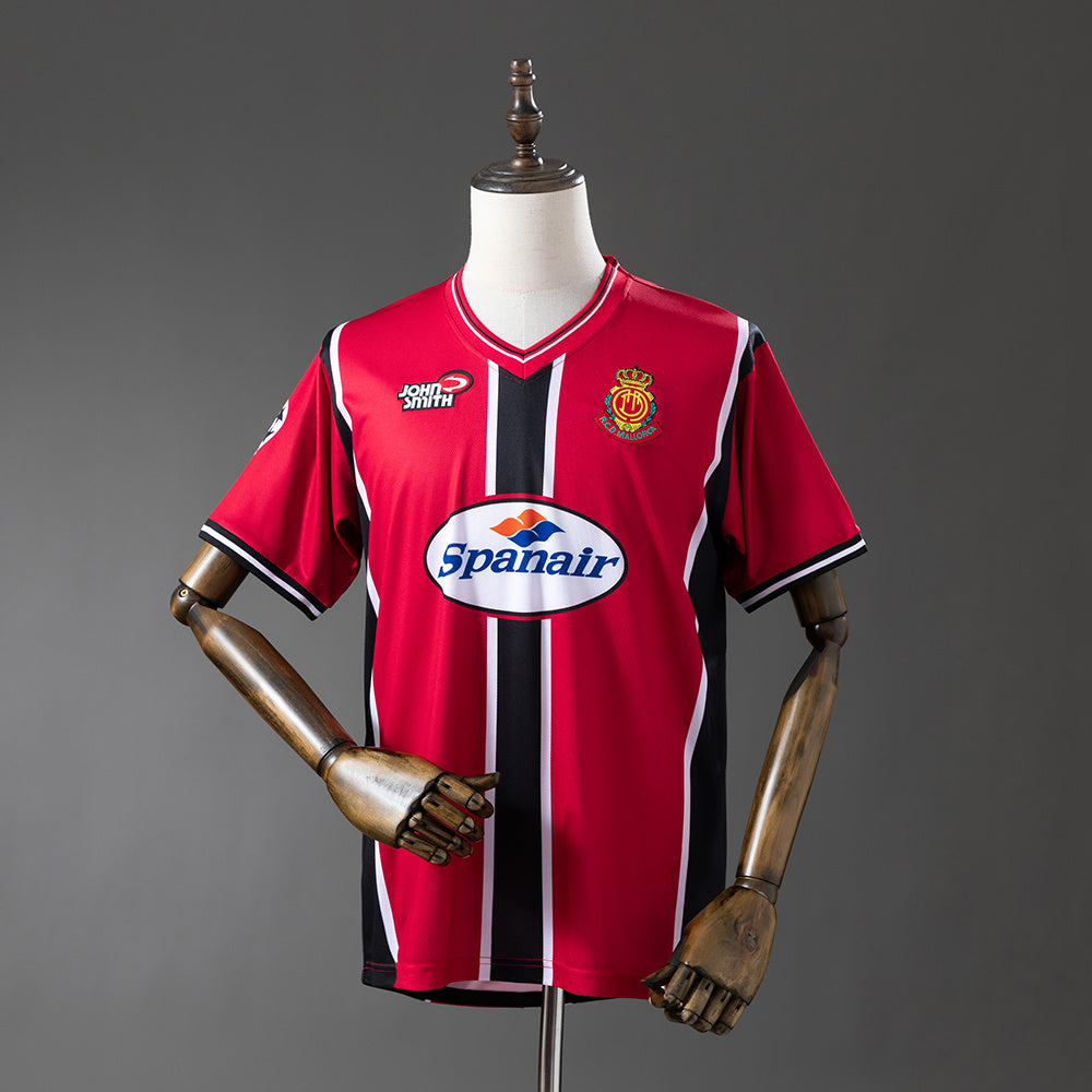 Camiseta Mallorca 2001/02 - Retro rojo