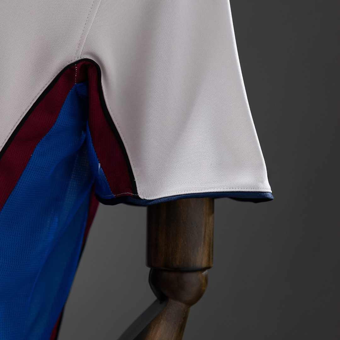 Camiseta Barça Retro - 2ª equipación blanca - foto 5