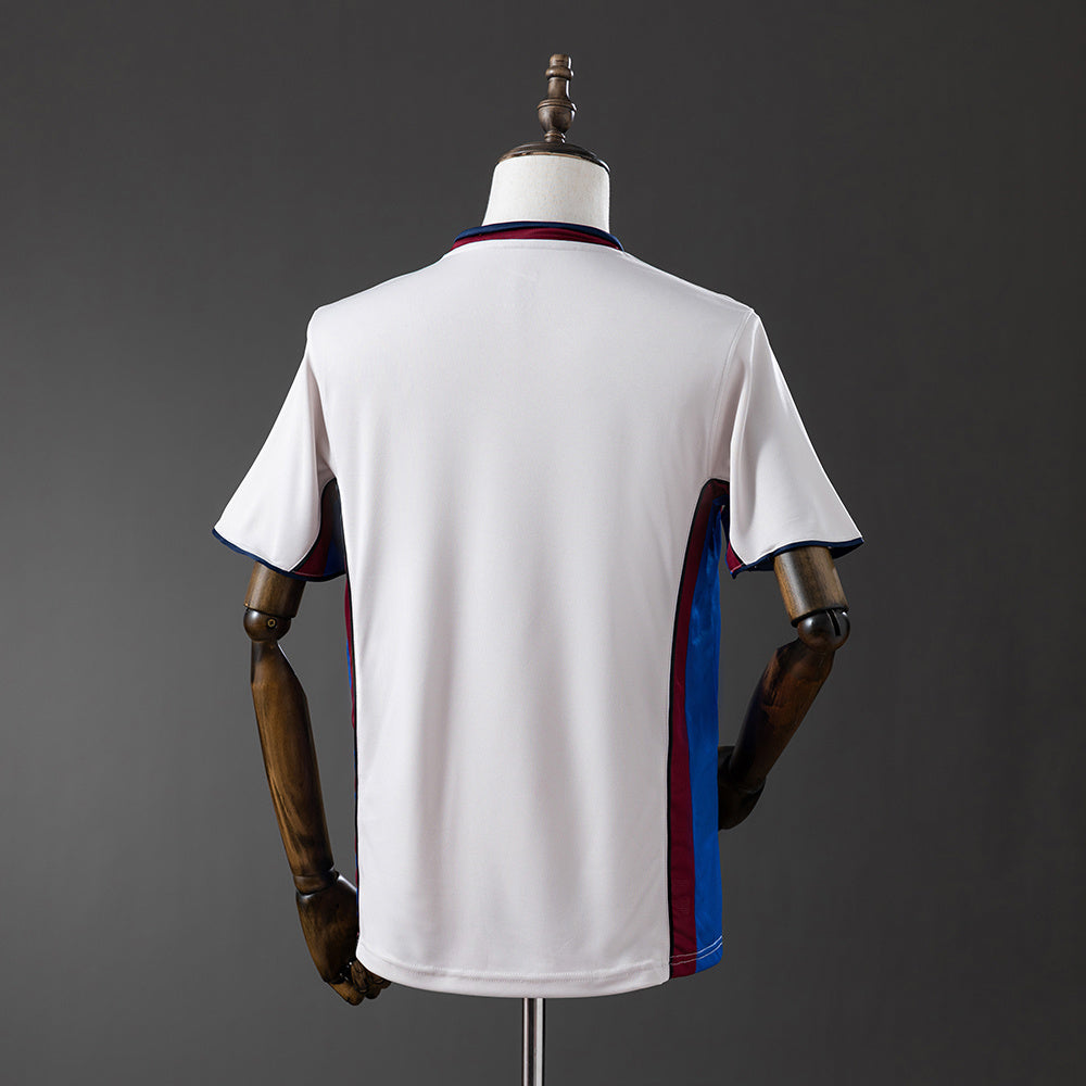 Camiseta Barça Retro - 2ª equipación blanca - foto 2