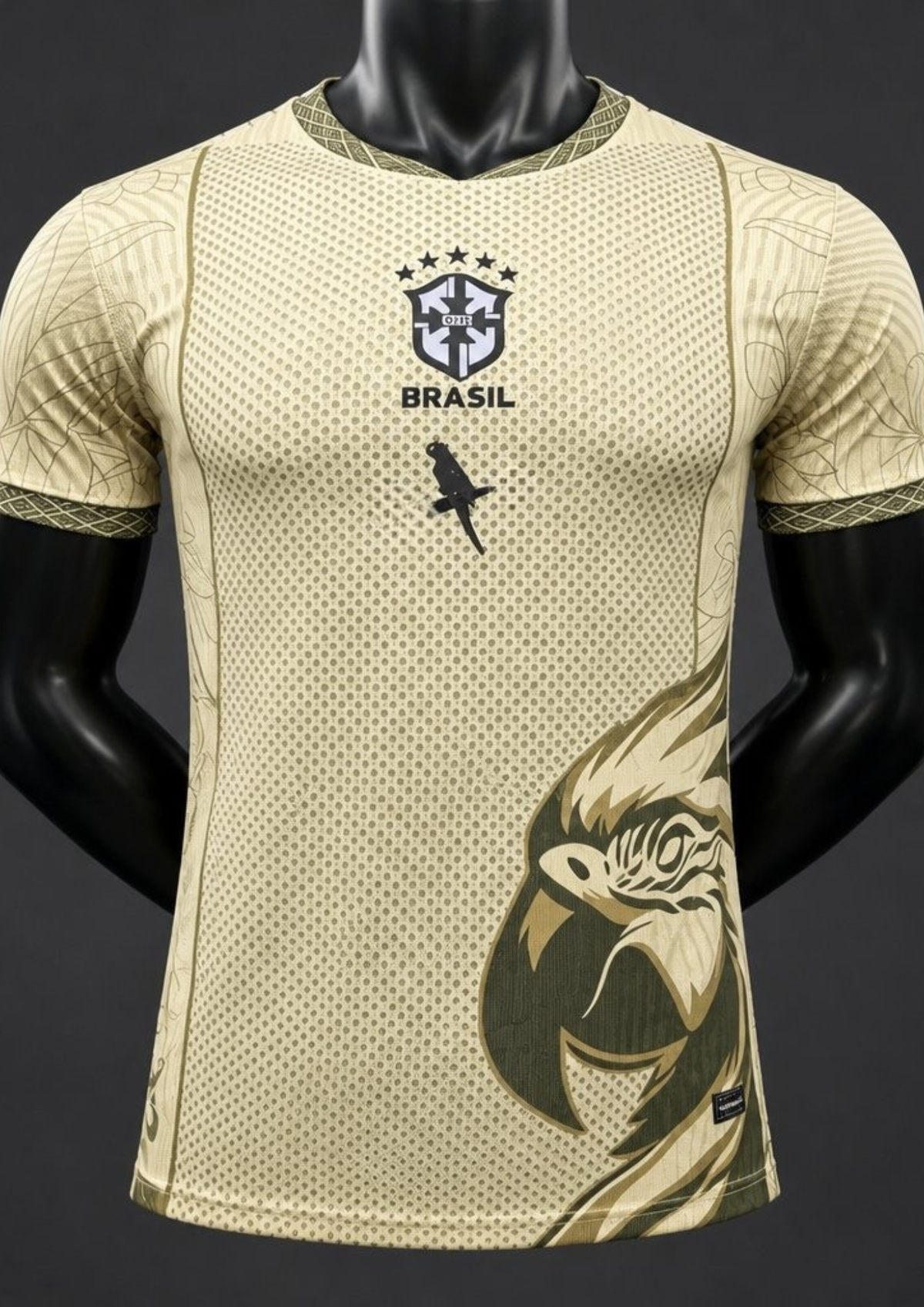 Camiseta Brasil Retro - Amarilla
