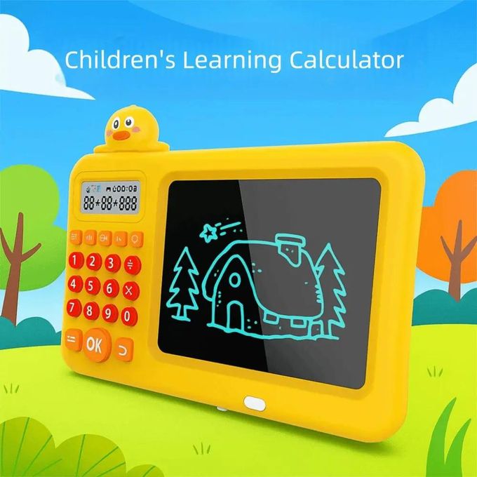 Tableta LCD patito con calculadora