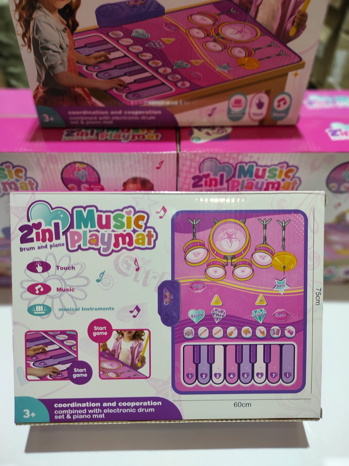 Tapete musical 2 en 1, foto real