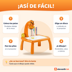 Cómo usar la mesa de dibujo con proyector Tigre en 4 pasos